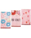 Tiramisu Perfect Pair Donut Towel Set In Multi