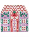 Tiramisu Gingerbread House Set Of 3 Beaded Placemats In Multi