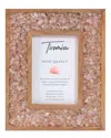 Tiramisu Pink Moonglow Rose Quartz Picture Frame In Pink