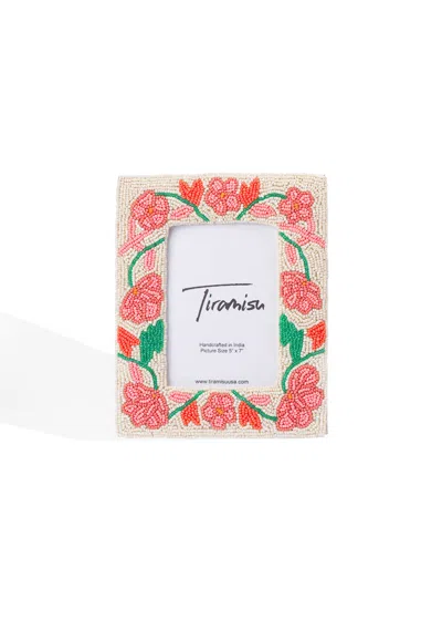 Tiramisu Pink Opulence Bloom 5 X 7 Picture Frame