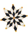 Tiramisu Polaris Starburst Beaded Placemat In Multi