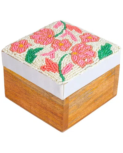 Tiramisu Poppy Meadow Keepsake Box In Multi