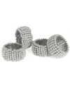 Tiramisu Radiant Rounds Napkin Rings