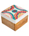 Tiramisu Rainbow Arc Keepsake Box In Multi