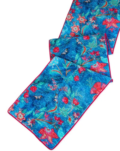 TIRAMISU TIRAMISU REGAL GARDEN OF OPULENCE VELVET TABLE RUNNER
