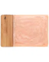 Tiramisu Resin & Wood 1 Cheese Board In Pink