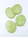 Tiramisu Set Of 4 Green Resin Coasters