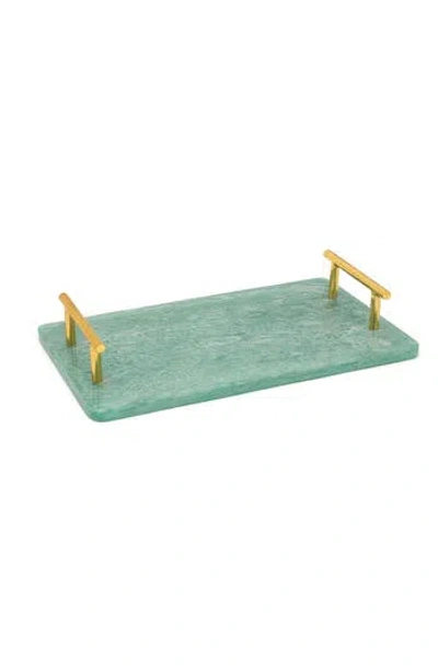 Tiramisu Resin Serving Board In Blue
