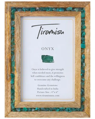 TIRAMISU TIRAMISU SEA OF GREEN ONYX 4X6 PICTURE FRAME