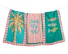 Tiramisu Seas The Day Coastal Kitchen Towel Set In Multi
