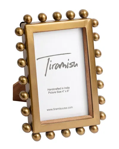 Tiramisu Serpentine Aluminum Picture Frame In Multi