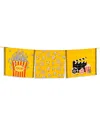 Tiramisu Set Of 3 The Movie Night Artisan Kitchen Tea Towel Set In Yellow