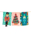 Tiramisu Set Of 3 The Nutcracker Suite Artisan Kitchen Tea Towel Set In Multi