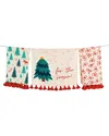 Tiramisu Set Of 3 The Reason For The Season Artisan Kitchen Tea Towel Set In White