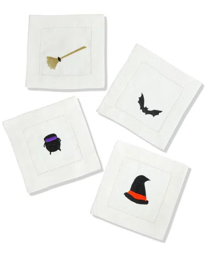 TIRAMISU TIRAMISU SET OF 4 ARCANE ALLURE COCKTAIL NAPKINS