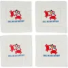 Tiramisu Set Of 4 Embroidered Coasters