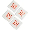 Tiramisu Set Of 4 Embroidered Coasters In Multi