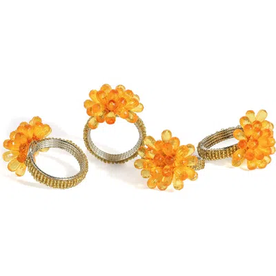 TIRAMISU TIRAMISU SET OF 4 NAPKIN RINGS