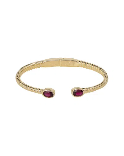 Tiramisu Silver 1.80 Ct. Tw. Black Onyx Bracelet In Multi