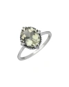 Tiramisu Silver 2.50 Ct. Tw. Gemstone Ring