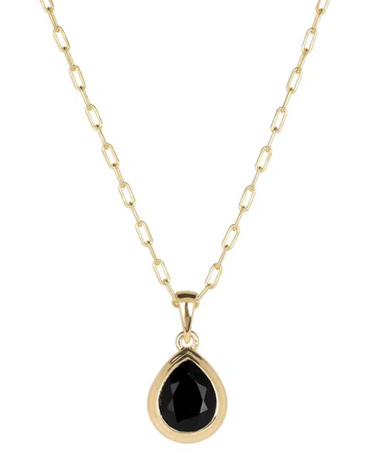 Tiramisu Silver 2.45 Ct. Tw. Black Onyx Necklace