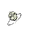 Tiramisu Silver 2.50 Ct. Tw. Gemstone Ring