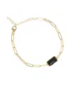 Tiramisu Silver 3.55 Ct. Tw. Black Onyx Bracelet