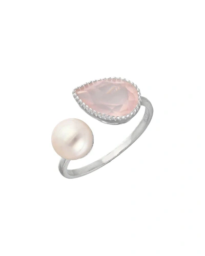 Tiramisu Silver 6.45 Ct. Tw. Gemstone Ring In Metallic