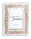 Tiramisu Silvered Sands Mosaic Picture Frame In Multi
