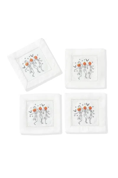 TIRAMISU SKELETON CREW COCKTAIL NAPKINS SET