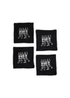 Tiramisu Skeleton Dance Cocktail Napkins