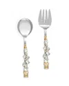 Tiramisu Snow Melt Salad Server Set