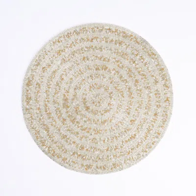 Tiramisu Sparkle Beaded Placemat