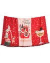 Tiramisu Spirits Bright Holiday Towel Set In Multi