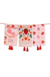 Tiramisu Strawberry Fields Forever Set Of 3 Kitchen Towels In Multi