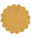 Tiramisu Sunshine Beaded Placemat In Yellow