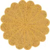 Tiramisu Sunshine Beaded Placemat In Yellow