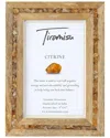 Tiramisu Sunshower Citrine 4x6 Picture Frame In Yellow