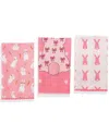 Tiramisu Sweet Bunny Kitchen Towel Set In Multi