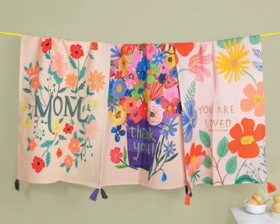 Tiramisu Thank You, Mom Bouquet Towel Set In Multi
