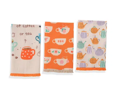 Tiramisu The Barista's Choice Kitchen Towel Set In Multi