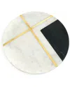 Tiramisu The Classic Monochrome Marble Platter In White