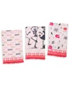 Tiramisu The Danse Macabre Halloween Kitchen Towel Set In Multi