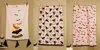 Tiramisu The "haunted Hues" Artisan Kitchen Tea Towel Set - Set Of 3 In Multi