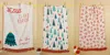 Tiramisu The "holiday Blessings" Artisan Kitchen Tea Towel Set - Set Of 3 In Multi