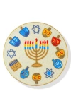 Tiramisu The Holiday Joy Beaded Menorah Placemat In Multi