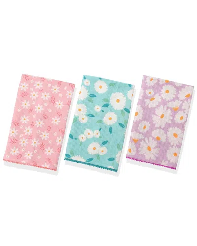 Tiramisu The Meadowland Daisy Kitchen Towel Set In Multi