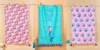 Tiramisu The "mermaid Cove" Artisan Kitchen Tea Towel Set - Set Of 3 In Multi