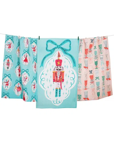TIRAMISU TIRAMISU THE NUTCRACKER SUITE HOLIDAY KITCHEN TOWEL SET
