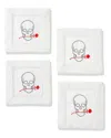 Tiramisu Till Death Do Us Part Cocktail Napkins Set In White